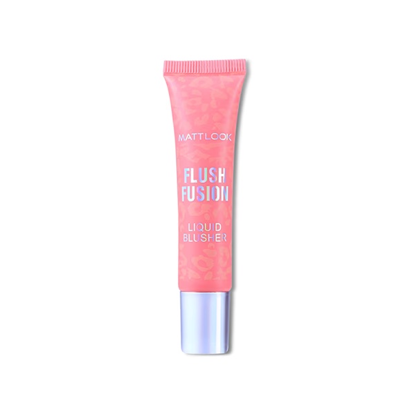 Matt Look Flush Fusion Liquid Blusher With Creamy Texture , Rosy Charm-05 15 ml