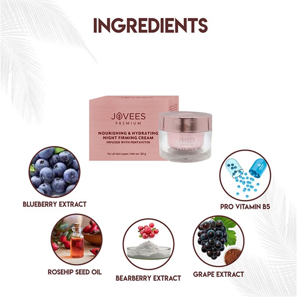 Jovees Premium Night Firming Cream 50 gm