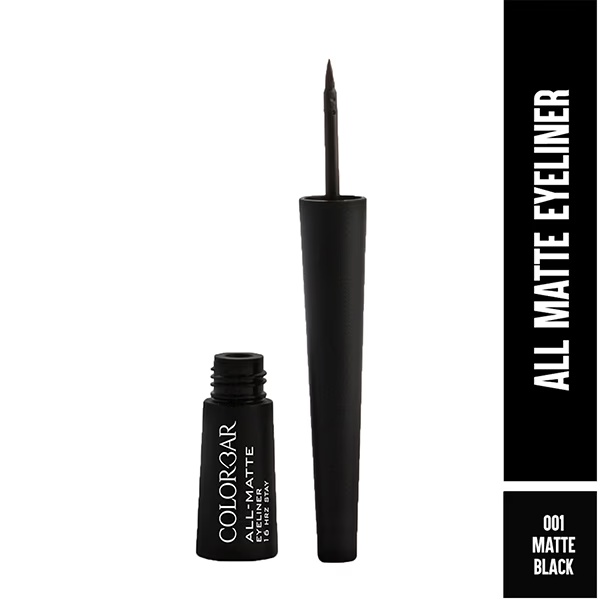 Colorbar All-Matte Eyeliner Matte Black-001 2.5ml