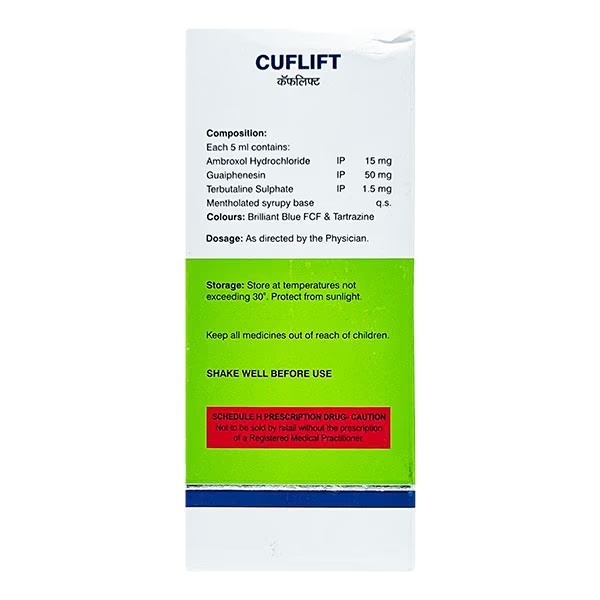 CUFLIFT ADVANCED COUGH FORMULA Syrup 100ml