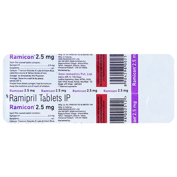 RAMICON 2.5 Tablet 10's