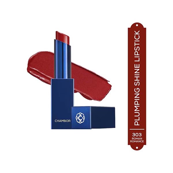 Chambor Tres Shine Plump++ Lipstick - Roman Romance 3 gm