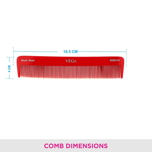 Vega Dressing Comb (HMSC - 03) 44 gm