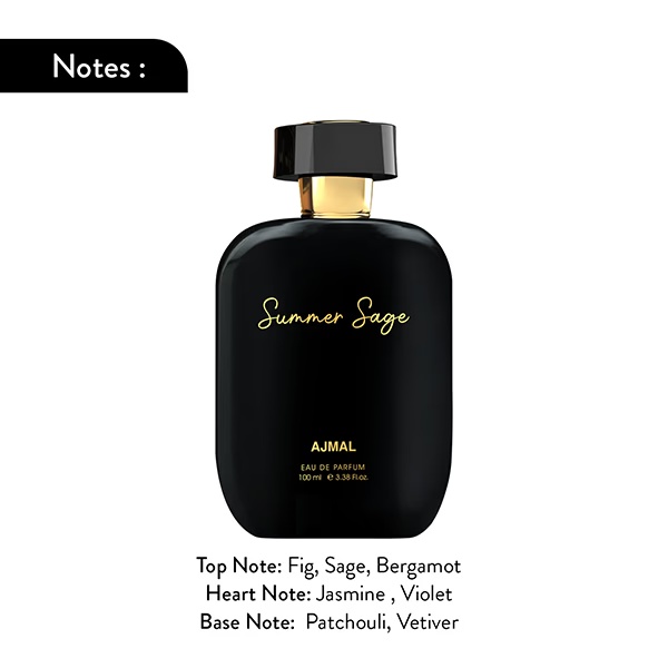 Ajmal Artisan - Summer Sage Long-Lasting Fragrance, Handpicked Luxury Perfume, For Men & Women 100 ml