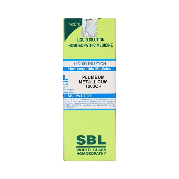 SBL Plumbum Metallicum 1M Liquid 30 ml