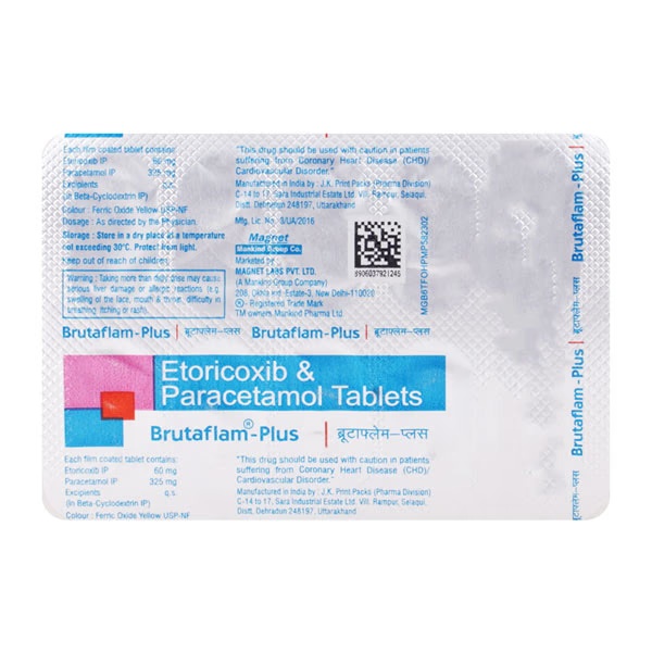 Brutaflam Plus Tablet 10'S