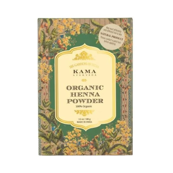 Kama Ayurveda Organic Henna Powder 100 gm