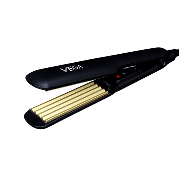 VEGA Classic Hair Crimper with Ceramic Coated Plates (VHCR-01) Black 1 gm