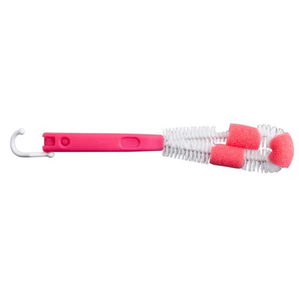 Farlin Bottle & Nipple Brushes - Pink 1's