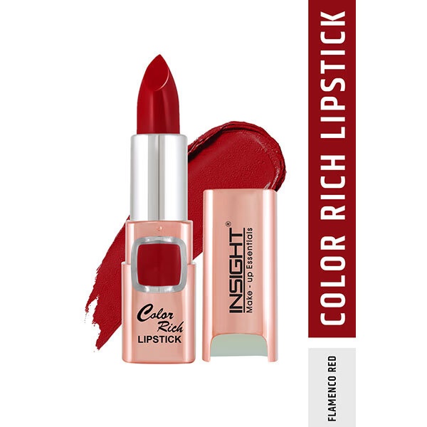 Insight Cosmetics Color Rich Lipstick - Flamenco Red 4.2 gm
