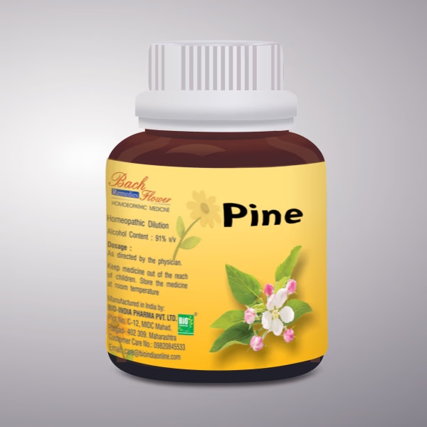 Bio-India's Bach Flower - Pine 100 ml