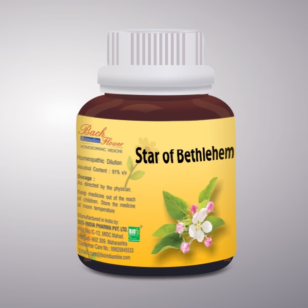 Bio-India's Bach Flower - Star of Bethlehem 100 ml