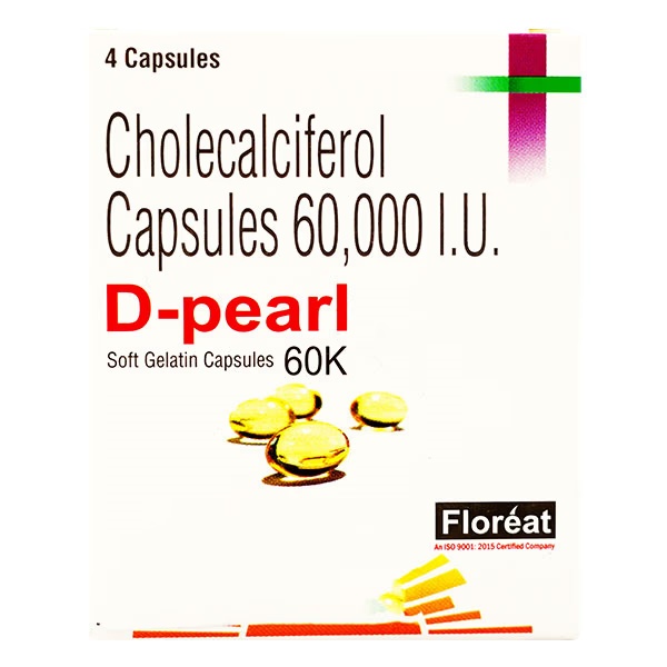 D Pearl 60K Softgel 4'S