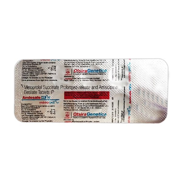 Amlosafe MT 50mg Tablet 10'S