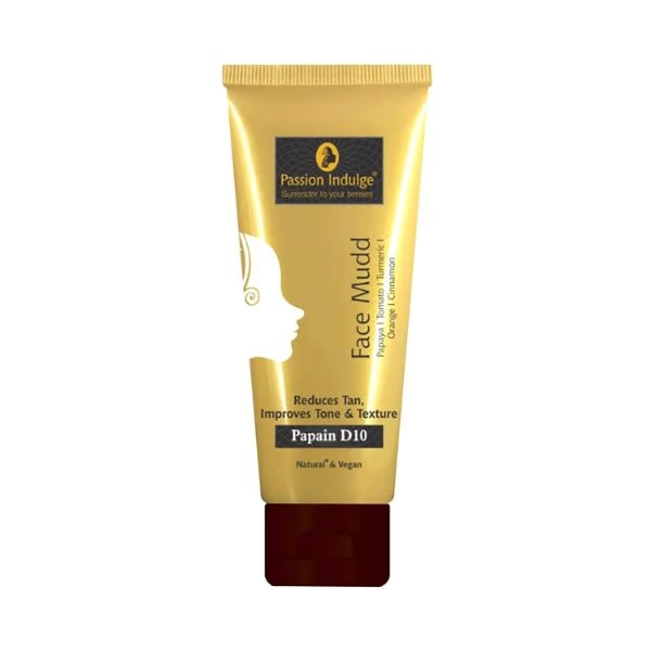 Passion Indulge Papain D10 Face Mudd Pack 100 gm