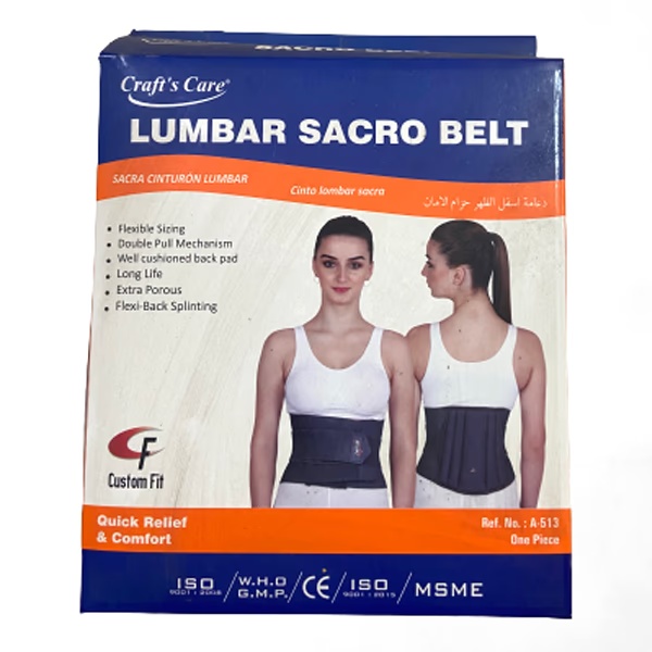 Craft's Care Lumbar Sacro Belt (A513) (M)