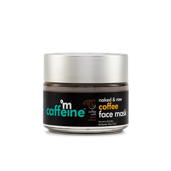 mCaffeine Naked & Raw Tan Removal Coffee Face Mask 100 gm