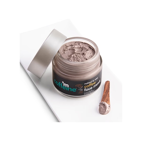 mCaffeine Naked & Raw Tan Removal Coffee Face Mask 100 gm