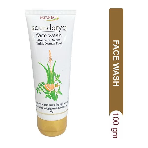 Patanjali Saundarya Face Wash 100 gm