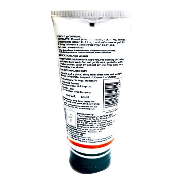 Himalaya Clarina Anti-Acne Face Wash 60 ml