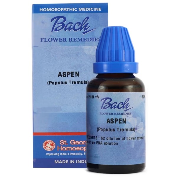 St. George's Bach Flower Aspen 6 CH 30 ml