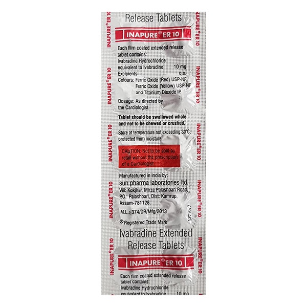 INAPURE ER 10 Tablet 10's