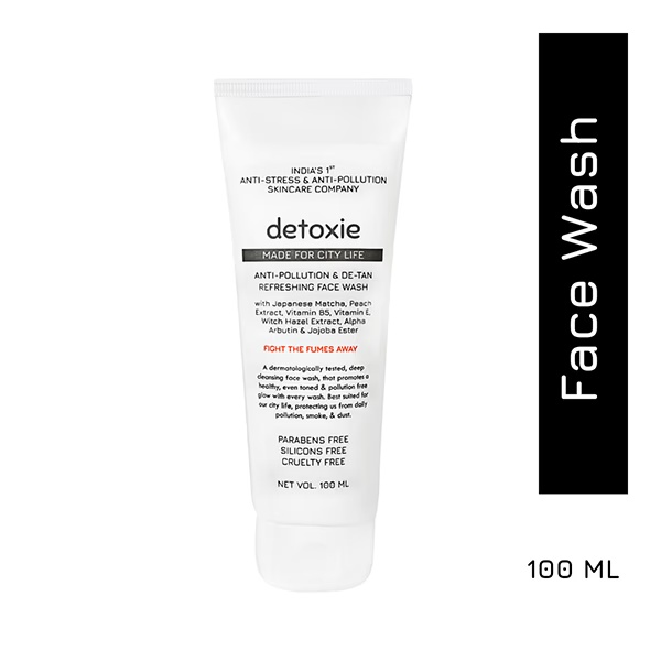 Detoxie Anti-Pollution & De-Tan Refreshing Face Wash 100 ml