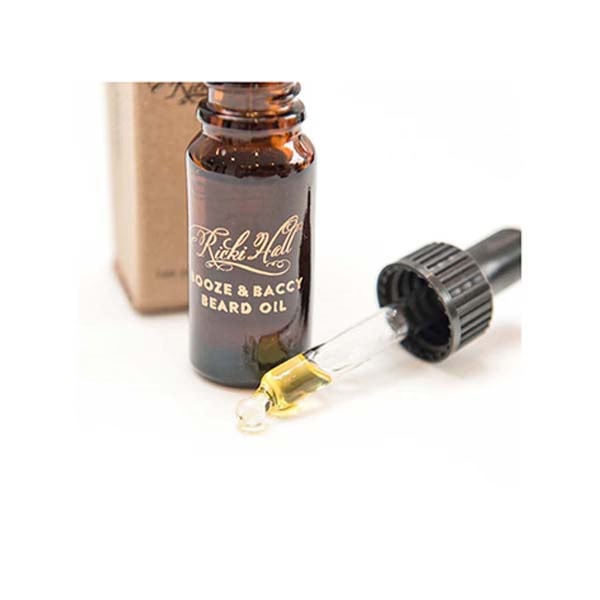 Captain Fawcett Ricki Hall's Booze & Baccy Beard Oil Travel Sized 10 ml