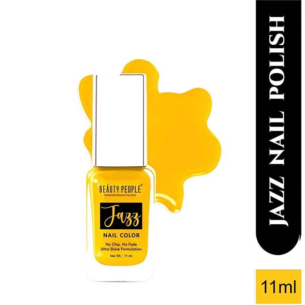 Beauty People Jazz Nail Color 358 Happy Yellow 11 ml