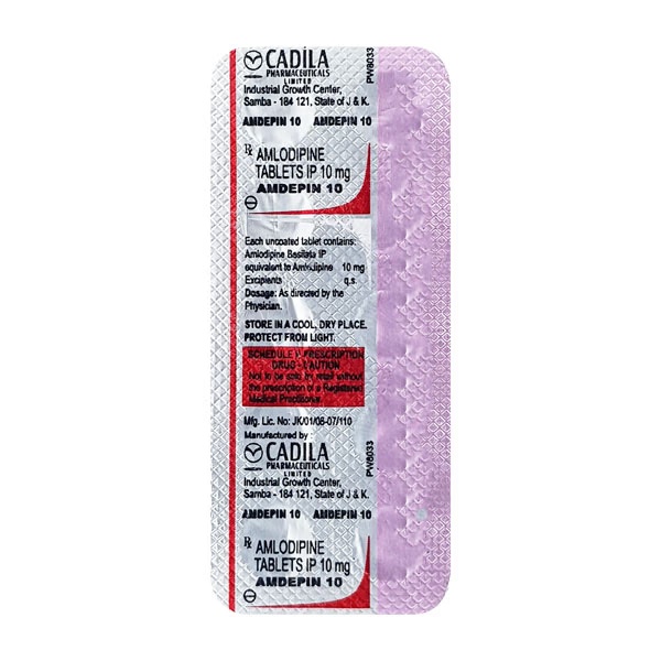 Amdepin 10mg Tablet 10'S