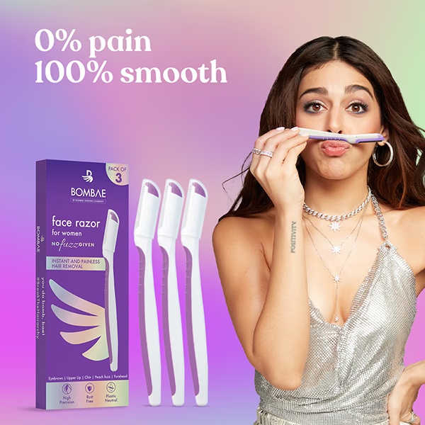 Bombae Precision Face Razor for Women 3's