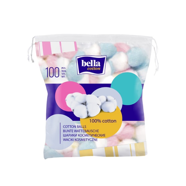 Bella Cotton Cosmetic Balls 100's