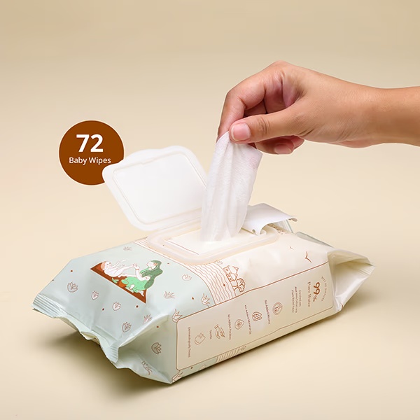 Baby Forest Mulmul Baby Wipes 72 each 1's
