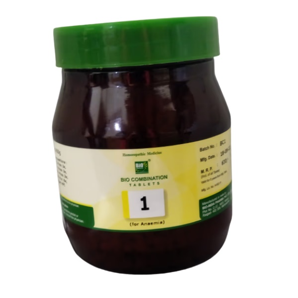 Bio-India's Bio-combination 1 Tablet 450 gm
