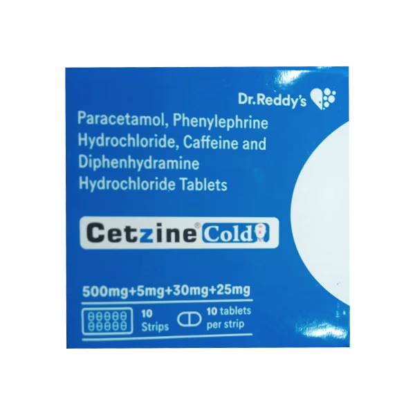 CETZINE COLD Tablet 10's