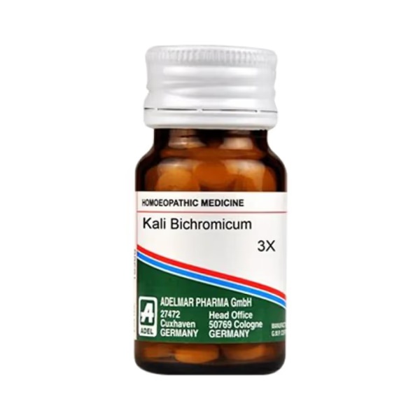 Adel Kali Bich. 3X (4 grain) Tablet 20 gm