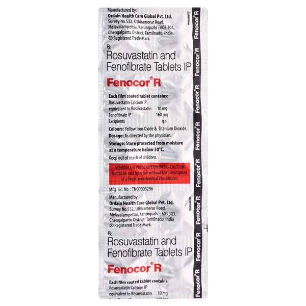 FENOCOR R Tablet 10's