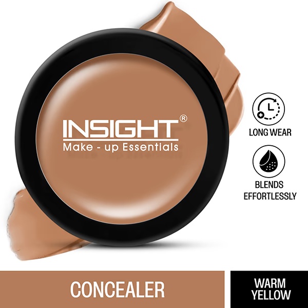 Insight Cosmetics Concealer - Warm Yellow 3.5 gm