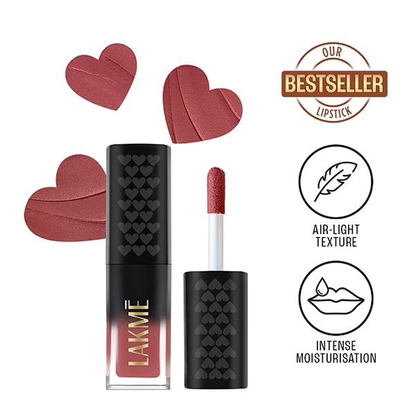 Lakme Xtraordin-airy Lip Mousse Mini - Nude Naturalle 1.8 g