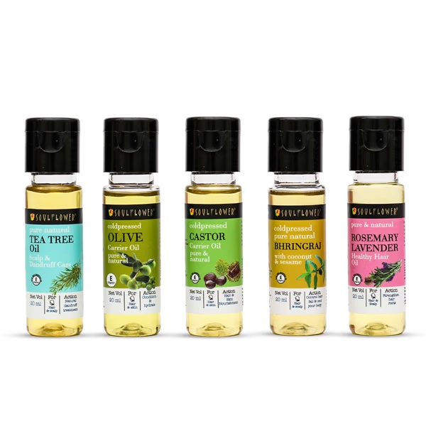 Soulflower Skin & Hair Oil Special Hair Oil each 20ml 5's