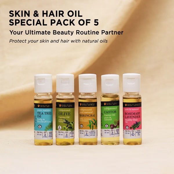 Soulflower Skin & Hair Oil Special Hair Oil each 20ml 5's