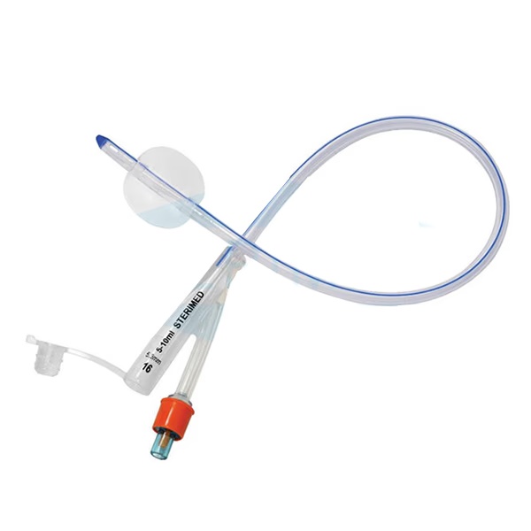 Sterimed 2 Way Silicon Foley Catheter (SMD 517) (FR - 12) 1's