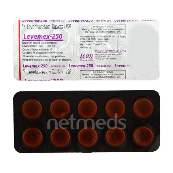 Levemex 250mg Tablet 10'S