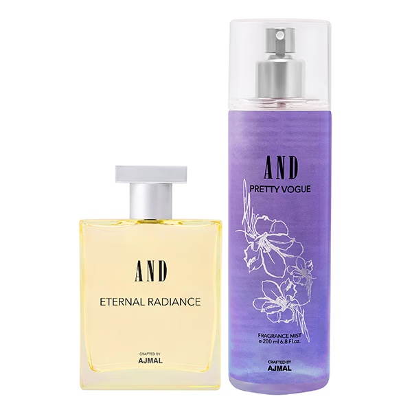 AND EterlR EDP & PrettyV Mist Pack of 2 250 ml
