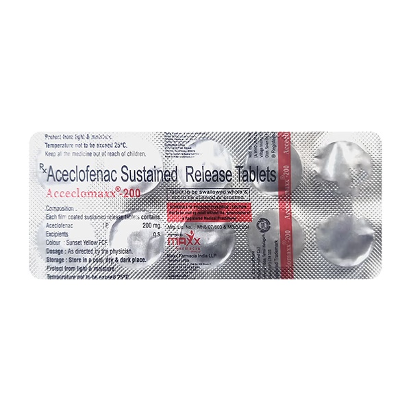 ACCECLOMAXX 200 Tablet 10's