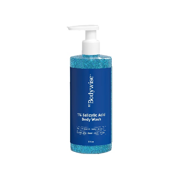 Be Bodywise 1% Salicylic Acid Be Body Wash for Be Body Acne 375 ml