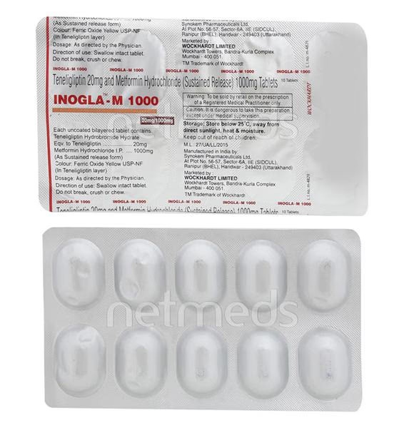Inogla M 1000 Tablet 10'S