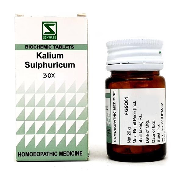 Dr.Willmar Schwabe Kali Sulphuricum 30X Tablet 20 gm