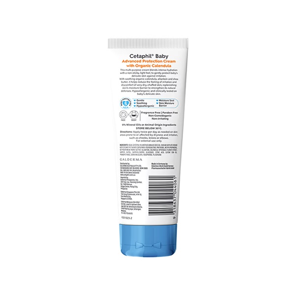 Cetaphil Baby Advaced Protection Cream with organic calendula 85 gm