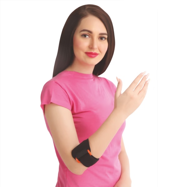 Flamingo Tennis Elbow Support (OC - 2024) (SPL) - Black